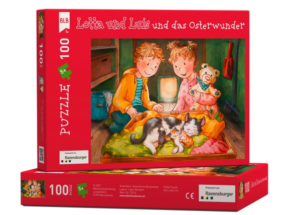 Puzzle 'Lotta und Luis und das Osterwunder' 100 Teile