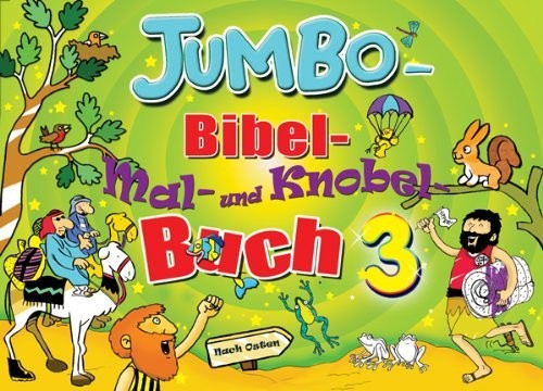 Jumbo-Bibel-Mal- und Knobelbuch, Band 3