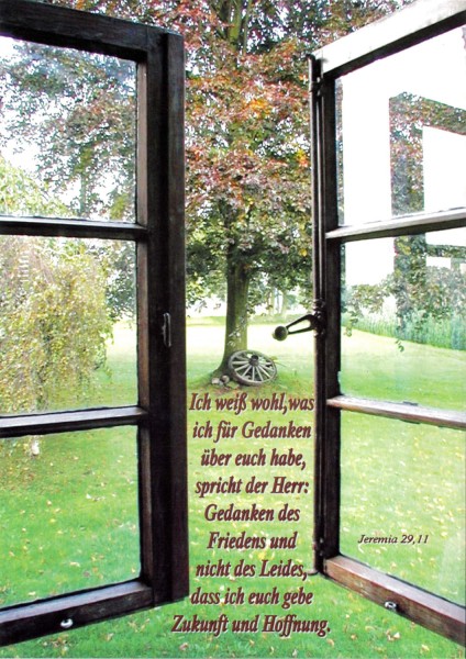 Poster 'Offenes Fenster'