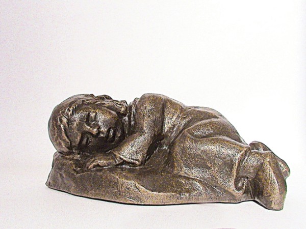 Replik 'Kleine Schlafmütze' Bronze
